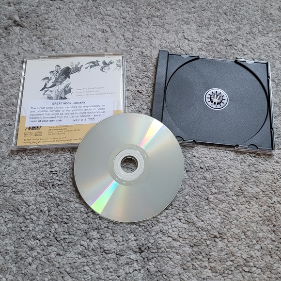 The Haroun Songbook Charles Wuorinen Series Music CD Ex-Library Rare - Picture 3 of 4